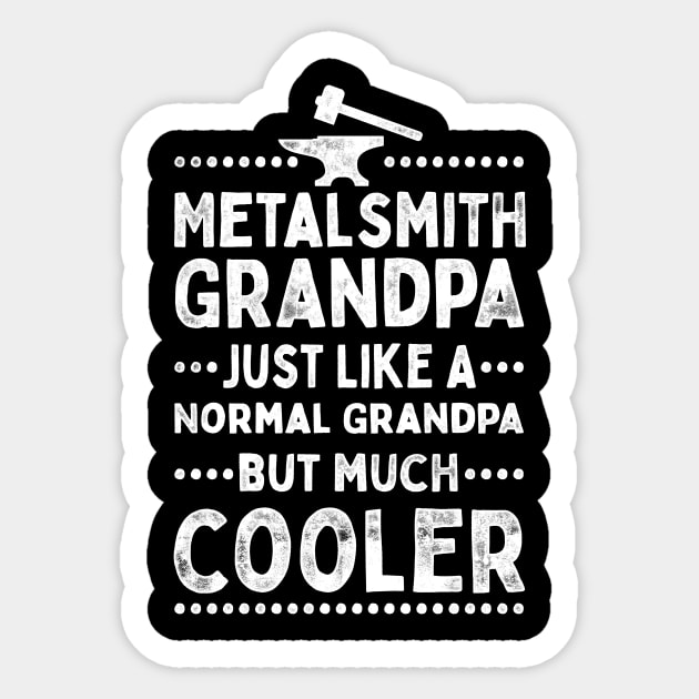 Metalsmith Grandpa Gift Sticker by Giggias